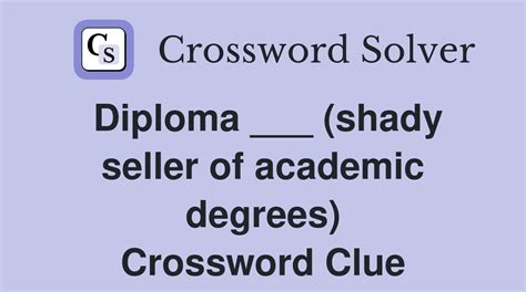 When diplomas are awarded crossword clue - Answer: IOWA. This clue last appeared in the USA Today Crossword on December 19, 2023. If you need help with other clues, head to our USA Today Crossword December 19, 2023 Hints page. You can also find answers to past USA Today Crosswords.